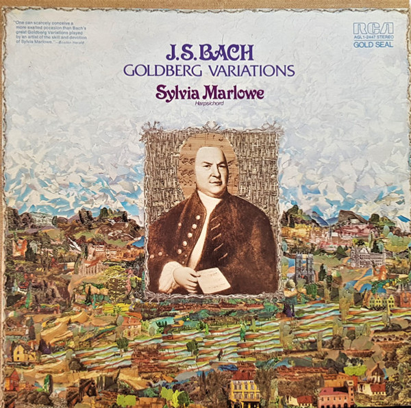 J.S.Bach*, Sylvia Marlowe - Goldberg Variations (LP, RE)