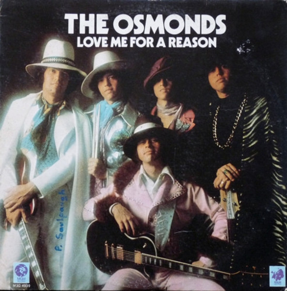 The Osmonds - Love Me For A Reason - MGM Records, Kolob Records - M3G 4939 - LP, Album 894485460