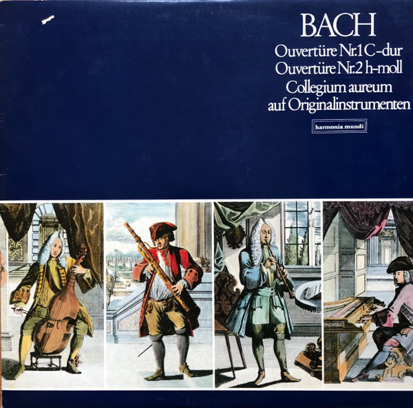 J.S. Bach*, Collegium Aureum - Ouvertüren Nr.1 C-dur/ Nr.2 h-moll (LP, Album)