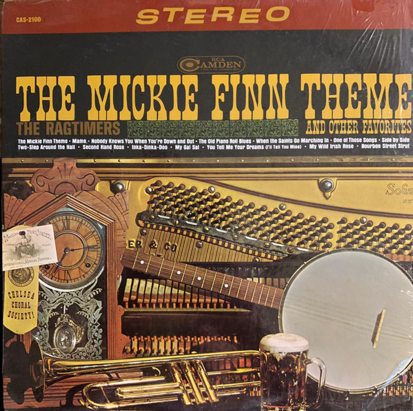 The Ragtimers - The Mickie Finn Theme And Other Favorites (LP, Album)