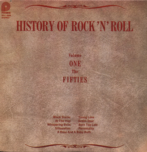 Various - History Of Rock 'N' Roll Volume One: The Fifties (LP, Comp)