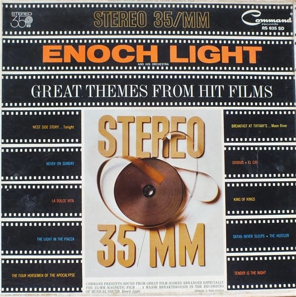 Enoch Light And His Orchestra - Great Themes From Hit Films (LP, Gat)