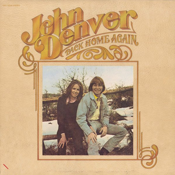 John Denver - Back Home Again (LP, Album, RE, Bla)