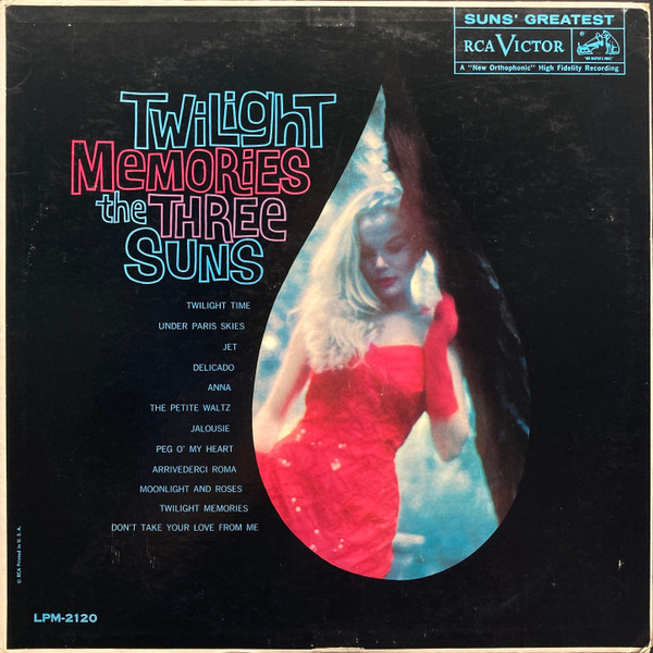 The Three Suns - Twilight Memories - RCA Victor - LPM-2120 - LP, Album, Mono, Ind 897056772