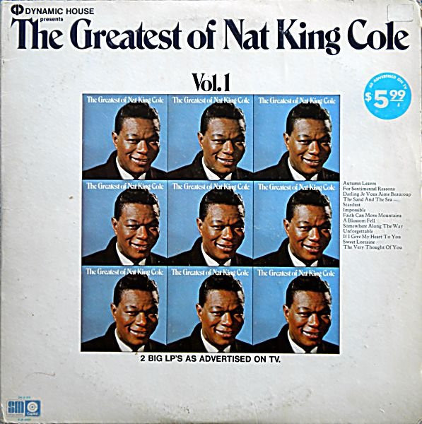 Nat King Cole - The Greatest Of Nat King Cole (2xLP, Comp, Mono, Gat)