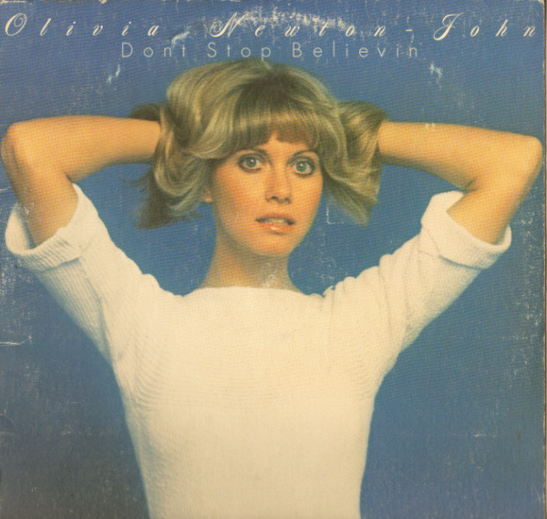 Olivia Newton-John - Don't Stop Believin' (LP, Album, Gol)