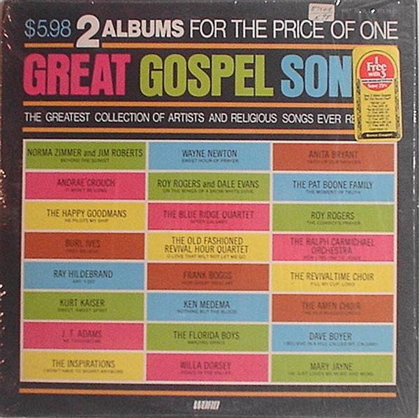 Various - Great Gospel Songs (LP, Album + LP, Album + Comp)