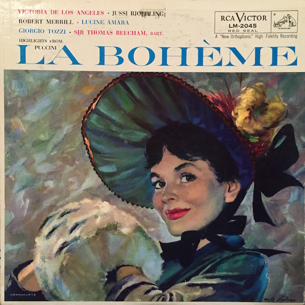 Puccini* - Highlights From La Bohème (LP, Mono)