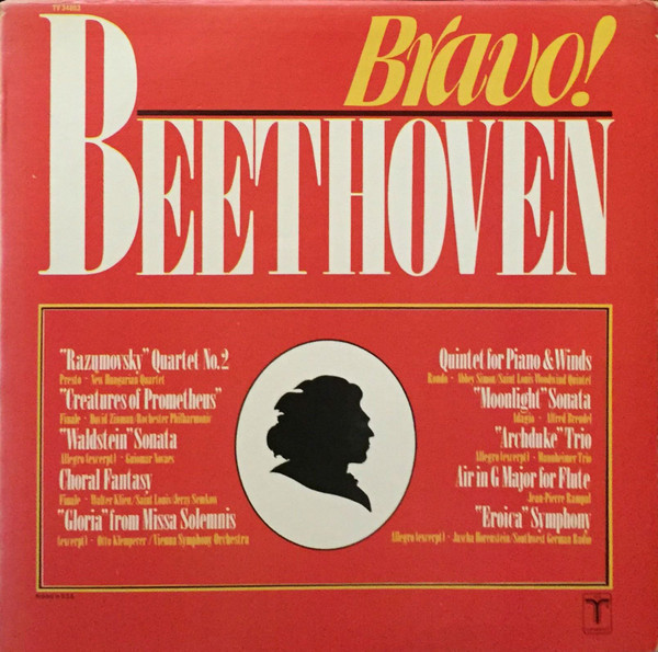 Beethoven* - Bravo! Beethoven (LP, Comp)