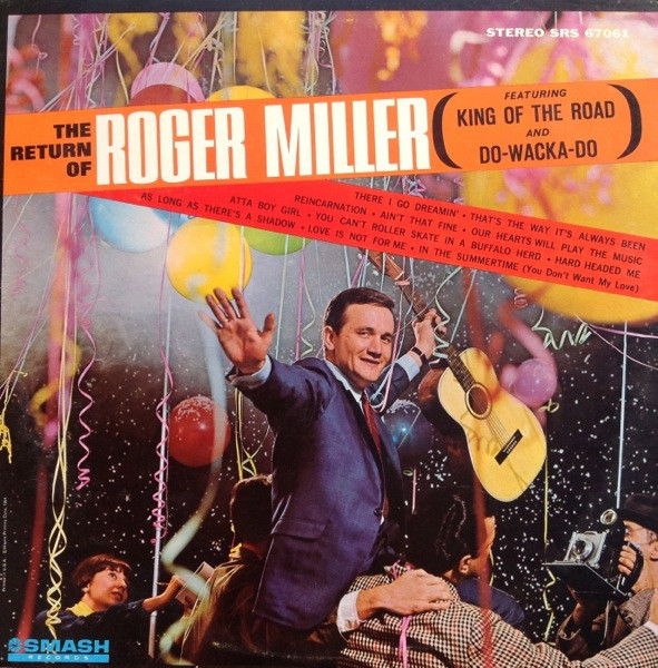 Roger Miller - The Return Of Roger Miller - Smash Records (4) - SRS 67061 - LP, Album, Ric 900786357