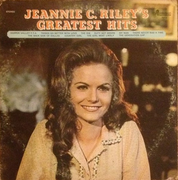 Jeannie C. Riley - Jeannie C. Riley's Greatest Hits - Plantation Records - PLP-13 - LP, Comp 901209487