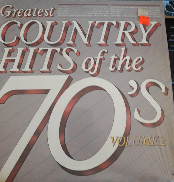 Various - Greatest Country Hits of the 70's Volume 2 (LP, Comp)