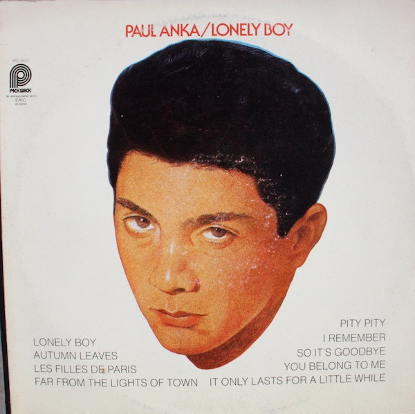 Paul Anka - Lonely Boy - Pickwick - SPC 3523 - LP, Comp 903132977