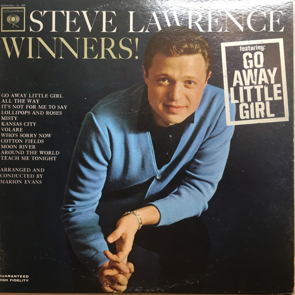 Steve Lawrence (2) - Winners! - Columbia - CL 1953 - LP, Mono 903138011
