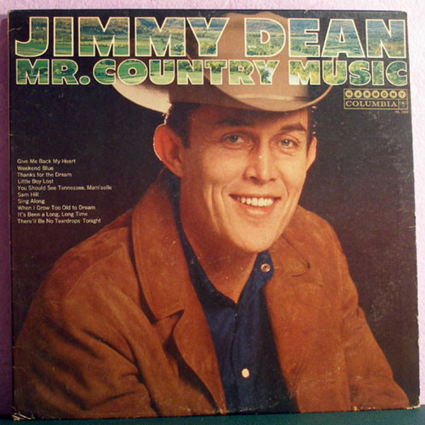 Jimmy Dean - Mr. Country Music - Harmony (4) - HL 7408 - LP, Mono 903421725