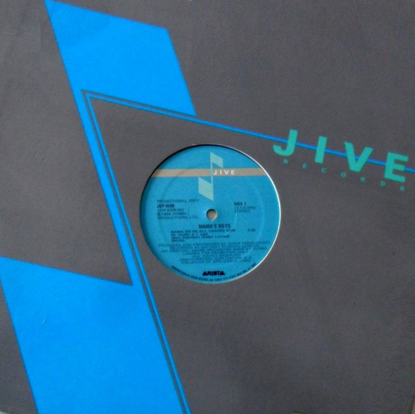 Mama's Boys - Mama We're All Crazee Now (12", Promo)