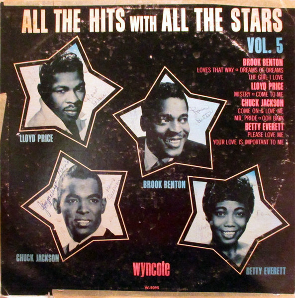 Various - All The Hits With All The Stars Vol. 5 (LP, Comp, Mono)