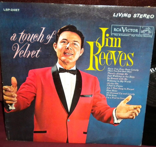 Jim Reeves - A Touch Of Velvet (LP, Album, RE)