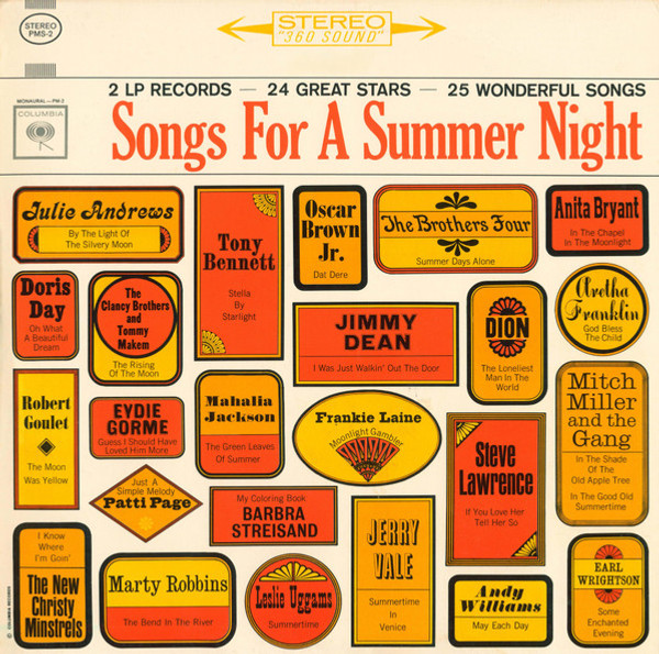 Various - Songs For A Summer Night (2xLP, Comp)