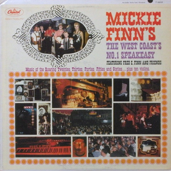 Fred E. Finn - Mickie Finn's - The West Coast's No. 1 Speakeasy (LP, Mono)