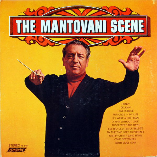 Mantovani And His Orchestra - The Mantovani Scene (LP, Album, Gat)
