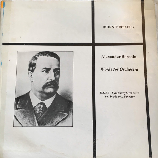 Alexander Borodin - Works For Orchestra (LP, Album)