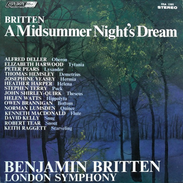 Benjamin Britten, London Symphony* - A Midsummer Night's Dream (3xLP + Box)