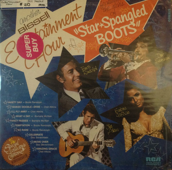 Boots Randolph, Chet Atkins, Barbara McNair, Doc Severinsen - Star Spangled Boots (LP, Comp)
