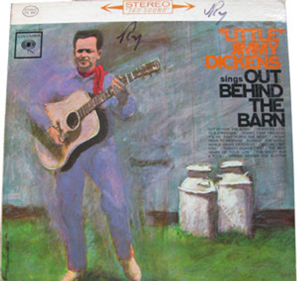 Little Jimmy Dickens - Sings Out Behind The Barn - Columbia - CS 8687 - LP 909971685