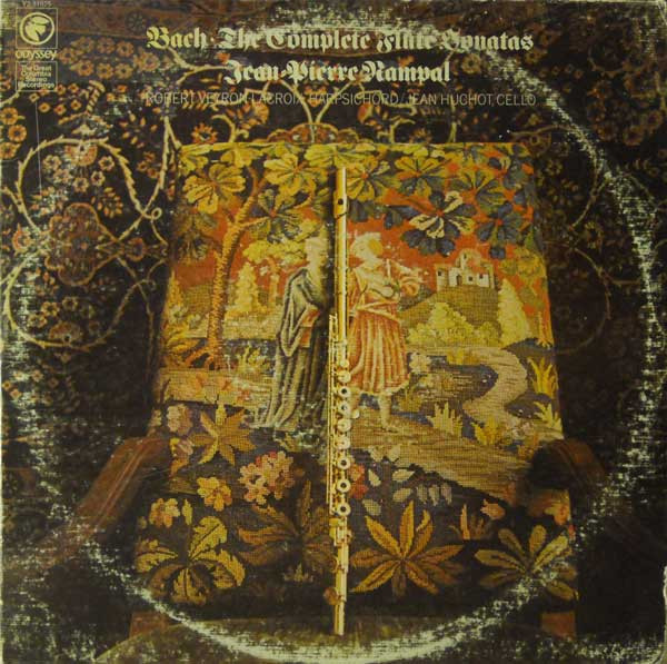 Bach* - Jean-Pierre Rampal - The Complete Flute Sonatas (2xLP, RE, Gat)