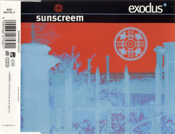 Sunscreem - Exodus (CD, Single)