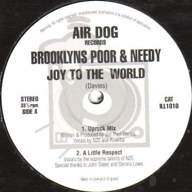 Brooklyn's Poor And Needy - Joy To The World (12")