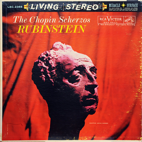 Chopin*, Rubinstein* - The Chopin Scherzos  (LP, Sha)