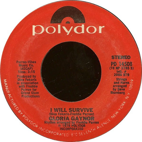 Gloria Gaynor - Substitute / I Will Survive - Polydor, Polydor - PD 14508, 2066 979 - 7", Single, Styrene, Pit 911807446