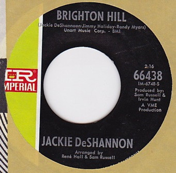 Jackie DeShannon - Brighton Hill / You Can Come To Me (7", Single)