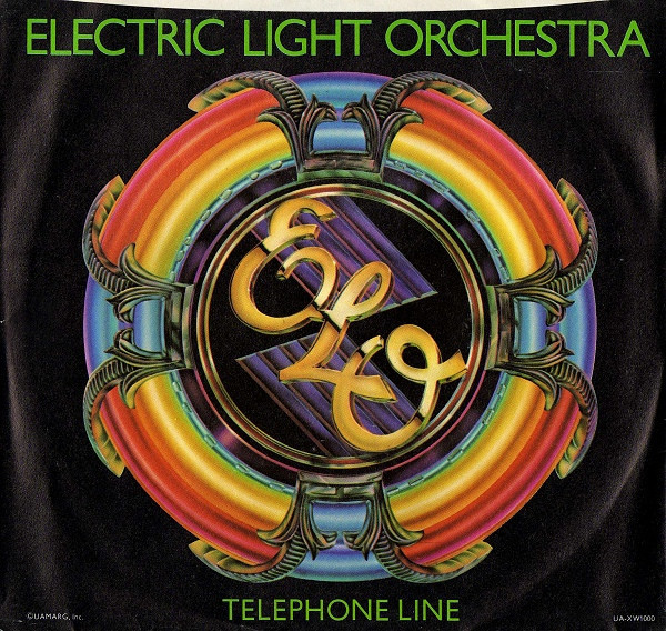 Electric Light Orchestra - Telephone Line (7", Single, Gre)