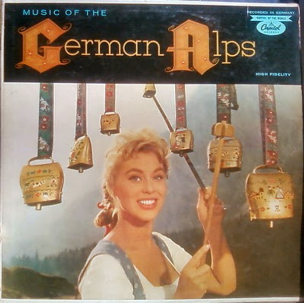Alfons Bauer And The Bavarian Entertainers - Music Of The German Alps (LP, Mono)