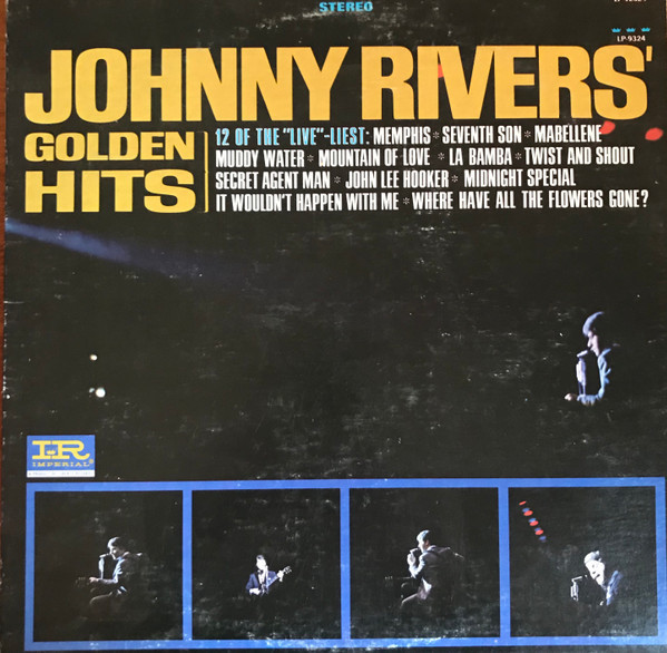 Johnny Rivers - Johnny Rivers' Golden Hits (LP, Comp, Club, RP, RCA)
