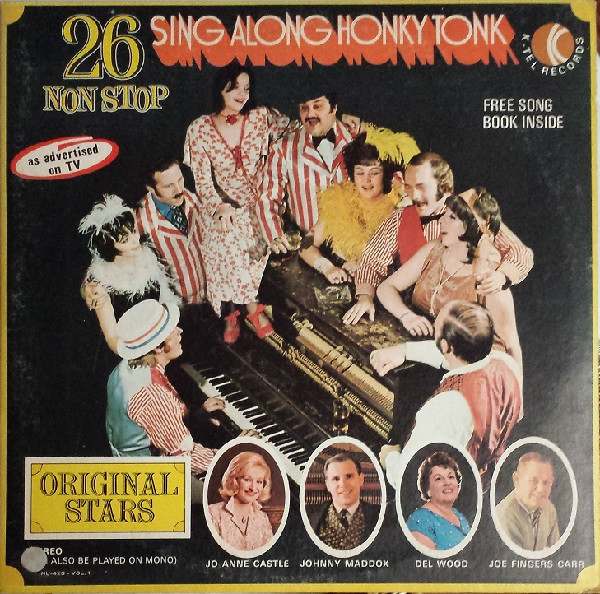 Various - 26 Non Stop Sing Along Honky Tonk  (Vol. 1) - K-Tel, K-Tel - NU-423, NU 423 - LP 917599009