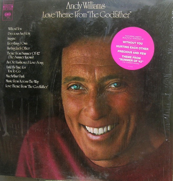 Andy Williams - Love Theme From "The Godfather" - Columbia - KC 31303 - LP, Album 917944070