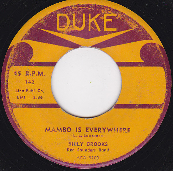 Billy Brooks (4), Red Saunders Band - Mambo Is Everywhere / Song Of The Dreamer (7", Single)