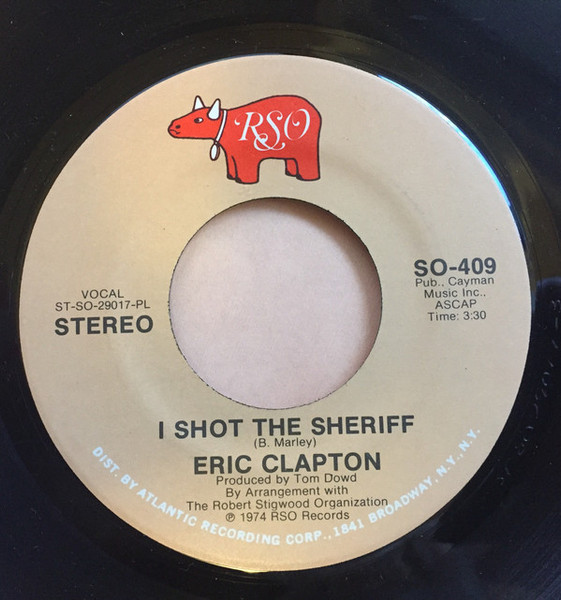 Eric Clapton - I Shot The Sheriff / Give Me Strength (7", PL )