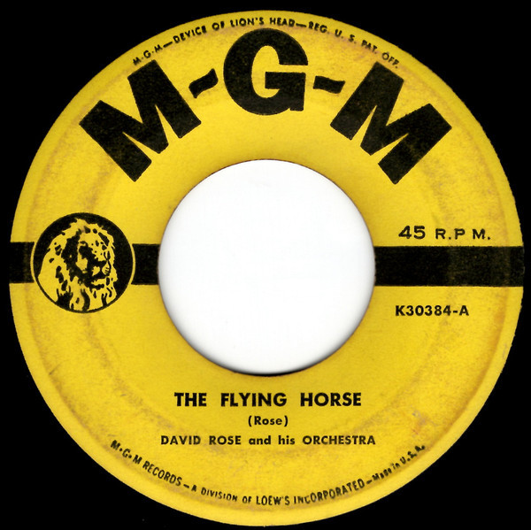 David Rose & His Orchestra - The Flying Horse / Tenderly (7", Single)