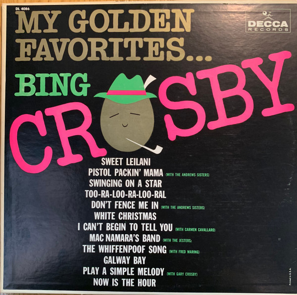 Bing Crosby - My Golden Favorites (LP, Comp, Mono)