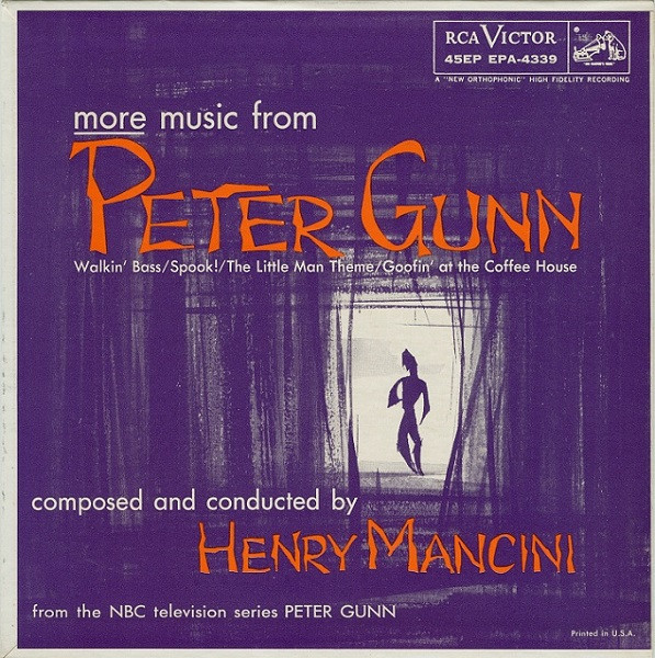 Henry Mancini - More Music From Peter Gunn (7", EP, Hol)