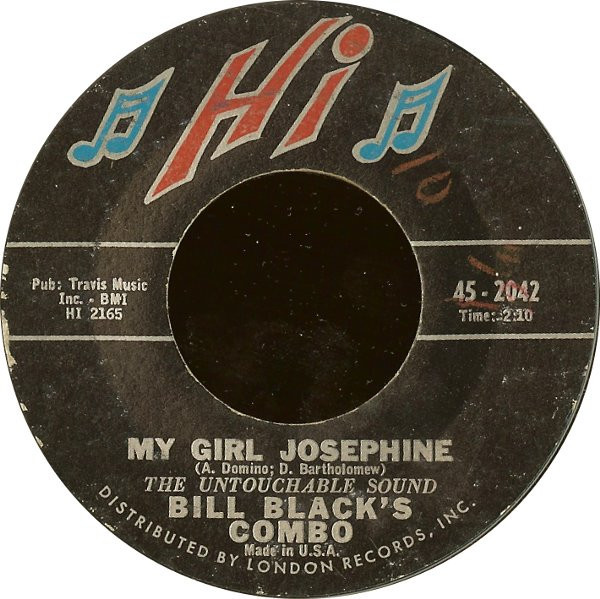 Bill Black's Combo - Twist-Her / My Girl Josephine (7")