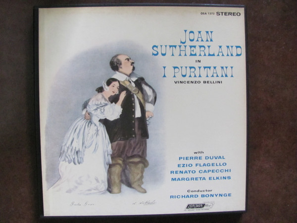 Joan Sutherland, Vincenzo Bellini, Pierre Duval, Ezio Flagello, Renato Capecchi, Margreta Elkins, Richard Bonynge - I Puritani (3xLP, Album + Box)
