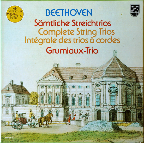 Beethoven*, Grumiaux-Trio* - Sämtliche Streichtrios - Complete String Trios - Intégrale Des Trios à Cordes (3xLP + Box)