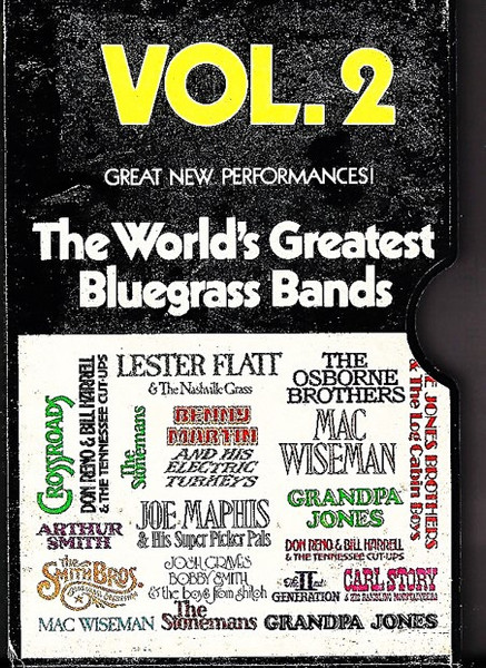 Various - The World's Greatest Bluegrass Bands Vol. 2 (Cass, Album)