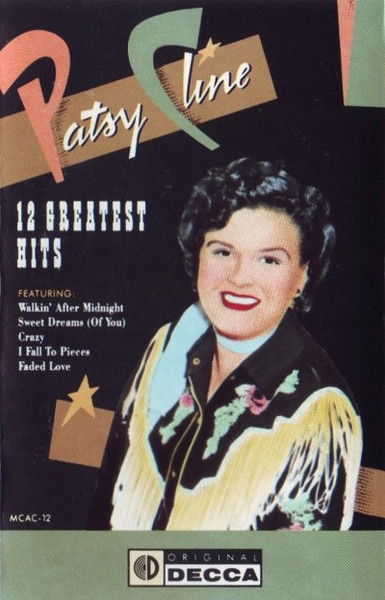 Patsy Cline - 12 Greatest Hits (Cass, Comp, RE, Dol)